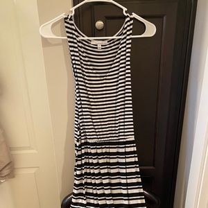 Black and White stripped dress